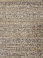 Loloi Amber Lewis Molly Collection MOL-04 Navy/Blush 2'-3" x 3'-10" Low Pile Accent Rug