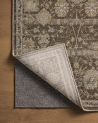 Loloi Magnolia Home by Joanna Gaines Mona Collection MOA-03 BARK/Natural 5' x 7'-8" Area Rug