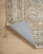 Loloi Angela Rose Aubrey Collection AUB-03 Jade/Natural 2'-6" x 7'-6", .19" Pile Height, Runner Rug