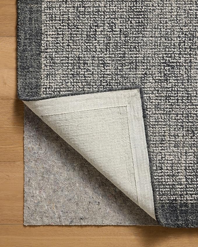 Loloi Magnolia Home by Joanna Gaines Henley Collection HNY-01 Ivory/Charcoal 2'-3" x 3'-9" Accent Rug