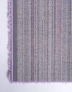 Unique Loom Solid Shag Collection Area Rug (6' 1" x 9' Rectangle, Lilac)