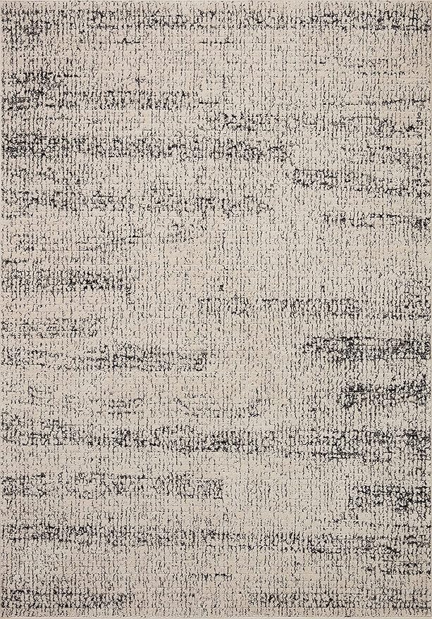 Loloi Darby Collection DAR-02 Oatmeal/Charcoal 2'-7" x 10'-0" Runner Rug
