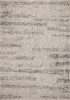 Loloi Darby Collection DAR-02 Oatmeal/Charcoal 2'-7" x 10'-0" Runner Rug