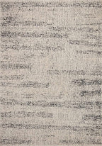 Loloi Darby Collection DAR-02 Oatmeal/Charcoal 2'-7" x 12'-0" Runner Rug