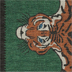 RUGGABLE x Jonathan Adler Machine Washable Modern Runner Rug – Tiger Emerald 2.5x7, Stain-Resistant, Non-Slip – Washable Rug for Hallway, Entryway, Living Room & Kitchen–with Standard Pad