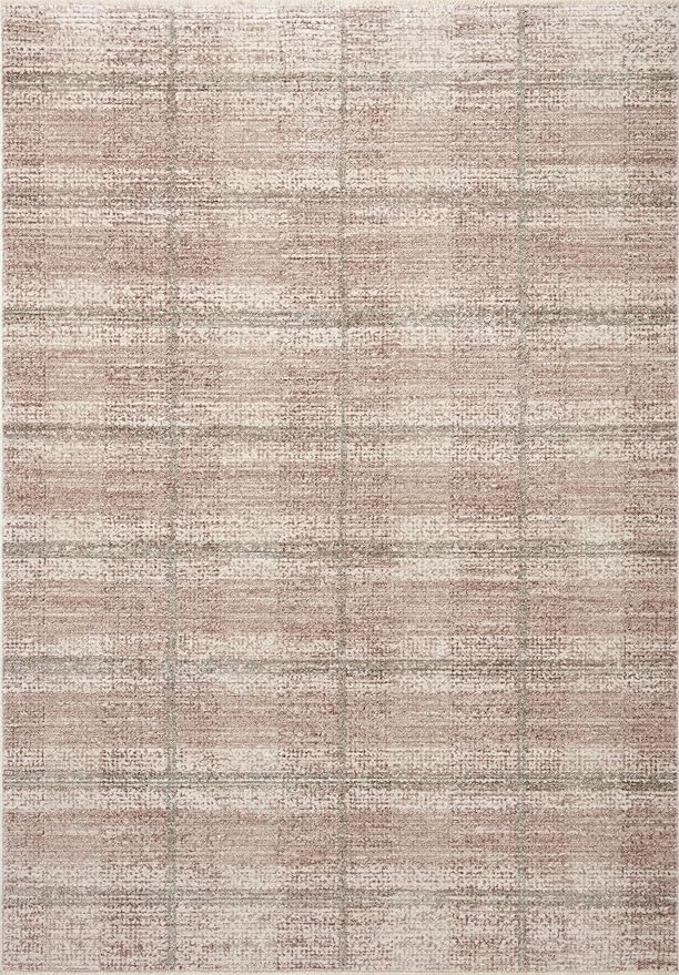 Loloi Angela Rose Ember Collection EMB-06 Clay/Mist 5'-3" x 7'-6" Area Rug