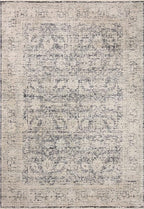 Loloi Amber Lewis Alie Collection ALE-05 Charcoal/Beige 5'-3'' x 7'-9'', .13'' Pile Height, Area Rug
