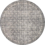 Loloi Amber Lewis Alie Collection ALE-03 Charcoal/Dove 5'-3'' x 7'-9'', .13'' Pile Height, Area Rug