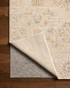 Loloi Chris Loves Julia Palma Collection PLM-11 Natural/Multi 7'-10" x 10' Fringe Area Rug Vintage Style Boho Living Room Bedroom Carpet