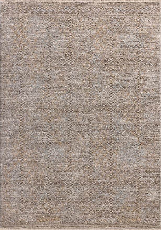 Loloi Amber Lewis Cali Collection CIL-03 Taupe/Multi 2'-7" x 8'-0", .25" Pile Height, Runner Rug