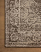 Loloi Magnolia Home by Joanna Gaines Mona Collection MOA-01 Cocoa/Stone 2'-6" x 8'-0" Runner Rug