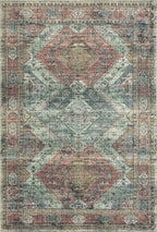 Loloi Skye Collection SKY-06 Apricot/Mist 6'-0" x 9'-0" Area Rug